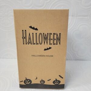 Vintage Halloween‎ House Flying Witch Bat Ghost Lights Sounds Avon Works No Cord